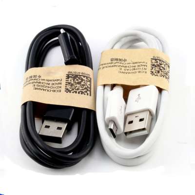 Factory Original High quality 2A Micro USB Cable for samsung data cable black/white