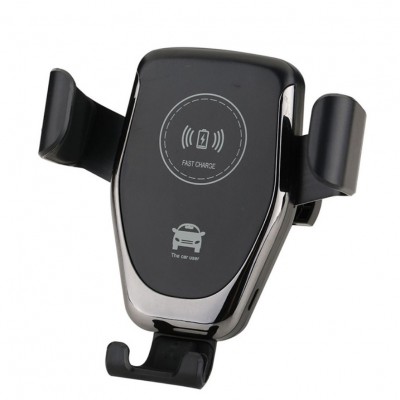 hot sell !! 10W Fast Charging Universal Gravity Car Holder QI Mount Wireless Car Charger for samsung for iphone for smart phone